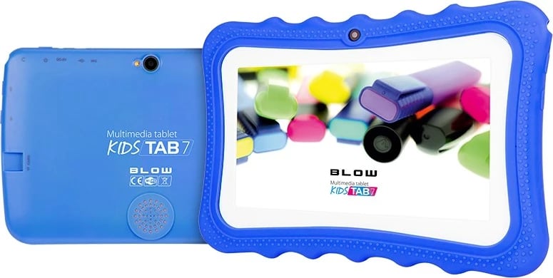 Tablet për fëmijë Blow Tab 7, 7", 2+16GB, i kaltër + mbështjellës