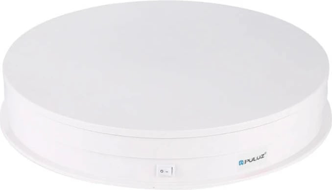Qëndrim rrotullues Puluz PU3049W, 30 cm, i bardhë