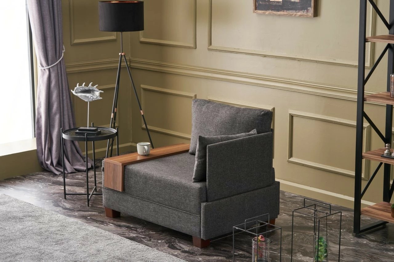 Karrige një vendëshe Fly Right, anthracite