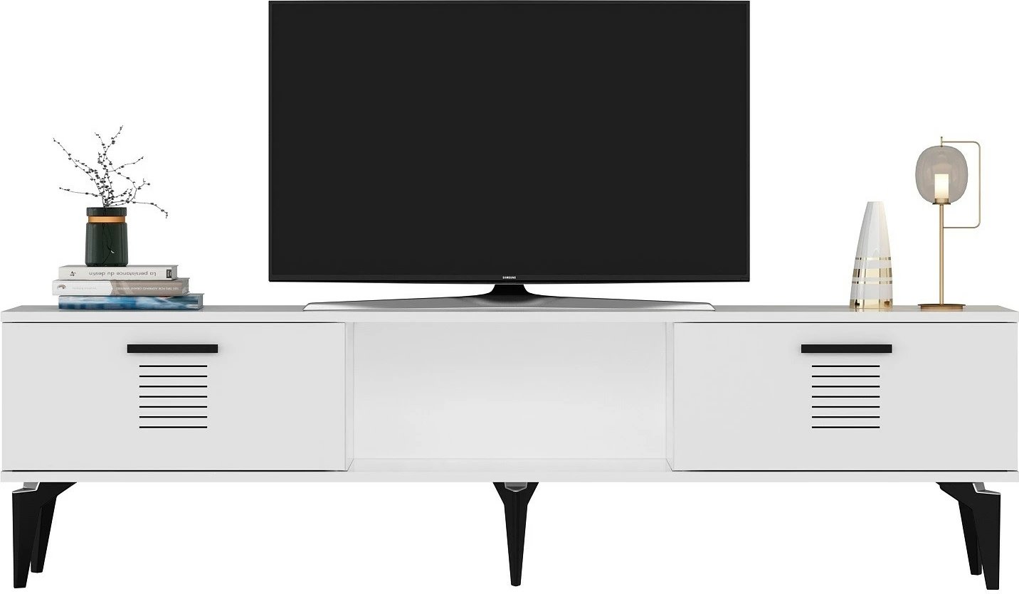 Komodë TV Hanah Home, Asimo, e bardhë