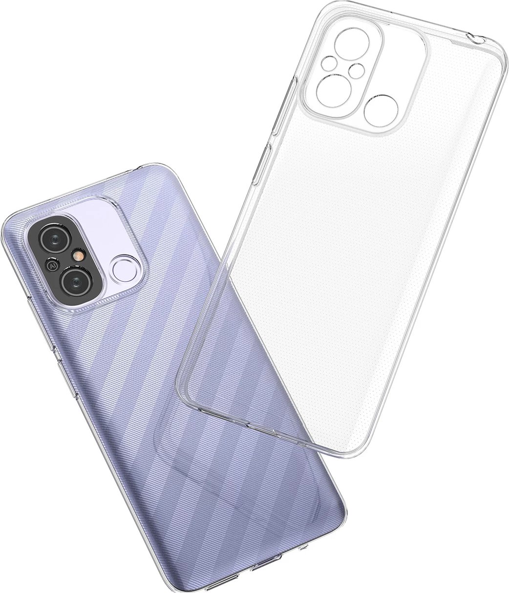 Mbështjellës Hurtel Ultra Clear 0.5mm për Xiaomi Redmi 11A / Poco C55 / Redmi 12C, Transparent