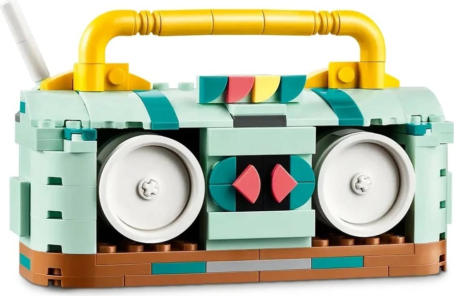 Set ndërtimi LEGO Creator 31148, 3-në-1, 342 pjesë, Retro Style Scooter, shumëngjyrësh