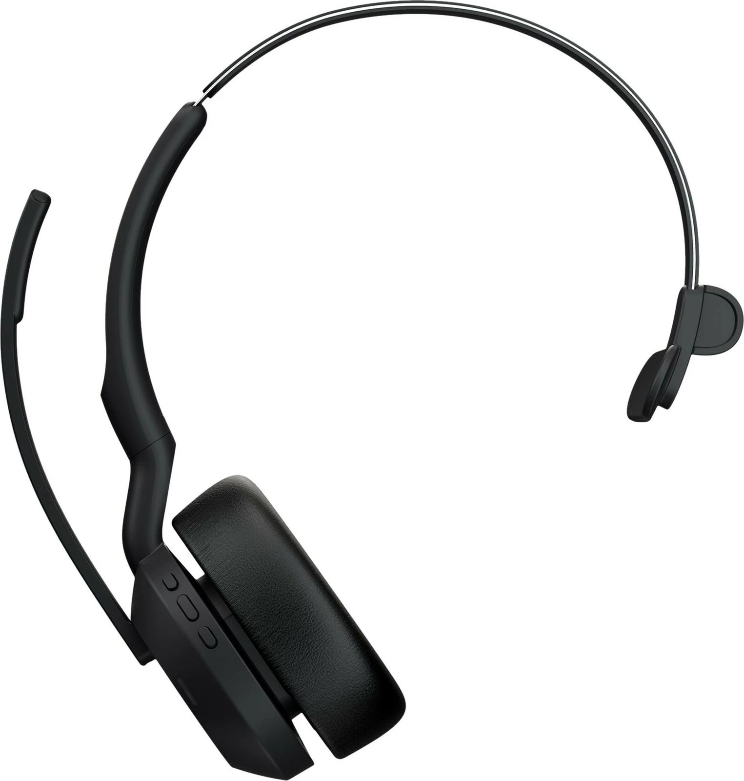 Kufje Jabra Evolve2 55, Link380a MS Mono, Wireless, Office/Call center, 20 - 20000 Hz, 79 g, Headset, Black