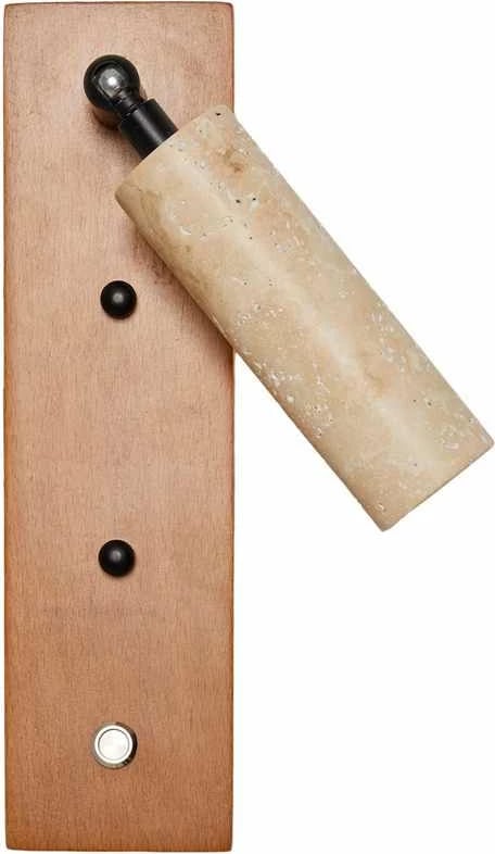 Llambë muri Opviq, Klein, ngjyrë lisi