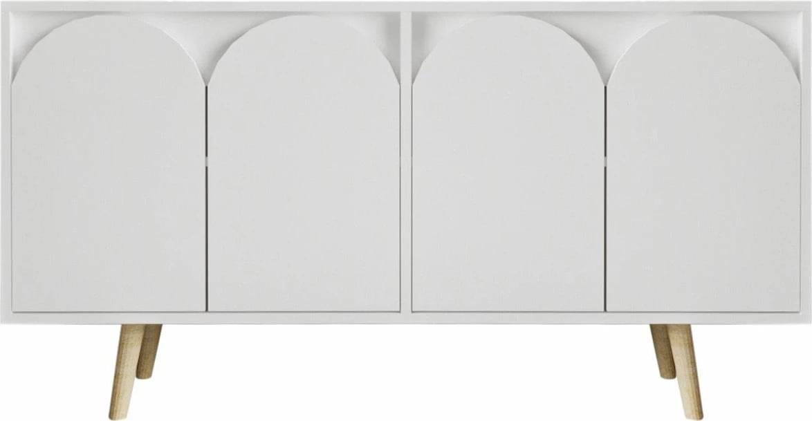 Konsolë Skye Decor, Venezia 150, e bardhë