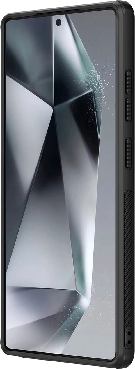 Mbështjellës Nillkin Super Frosted Shield Pro Magnetic për Samsung Galaxy S25 Ultra, MagSafe, i zi