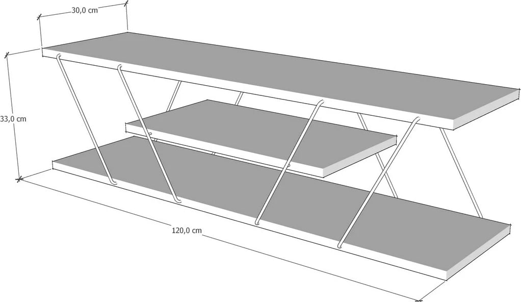 Set mobiljesh për dhomë dite Hanah Home, Epsilon, ngjyrë pishe Atlantike