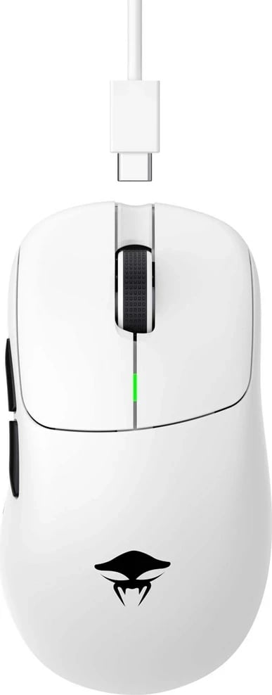 Maus gaming HAVIT StarBlaze-1, me ose pa kabllo, 26000 DPI, i bardhë dhe i zi