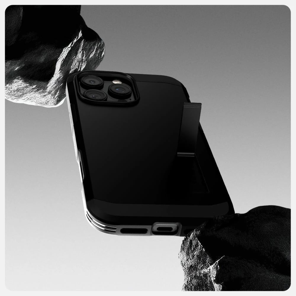 Mbështjellës Spigen Tough Armor T Mag për iPhone 16 Pro, i zi