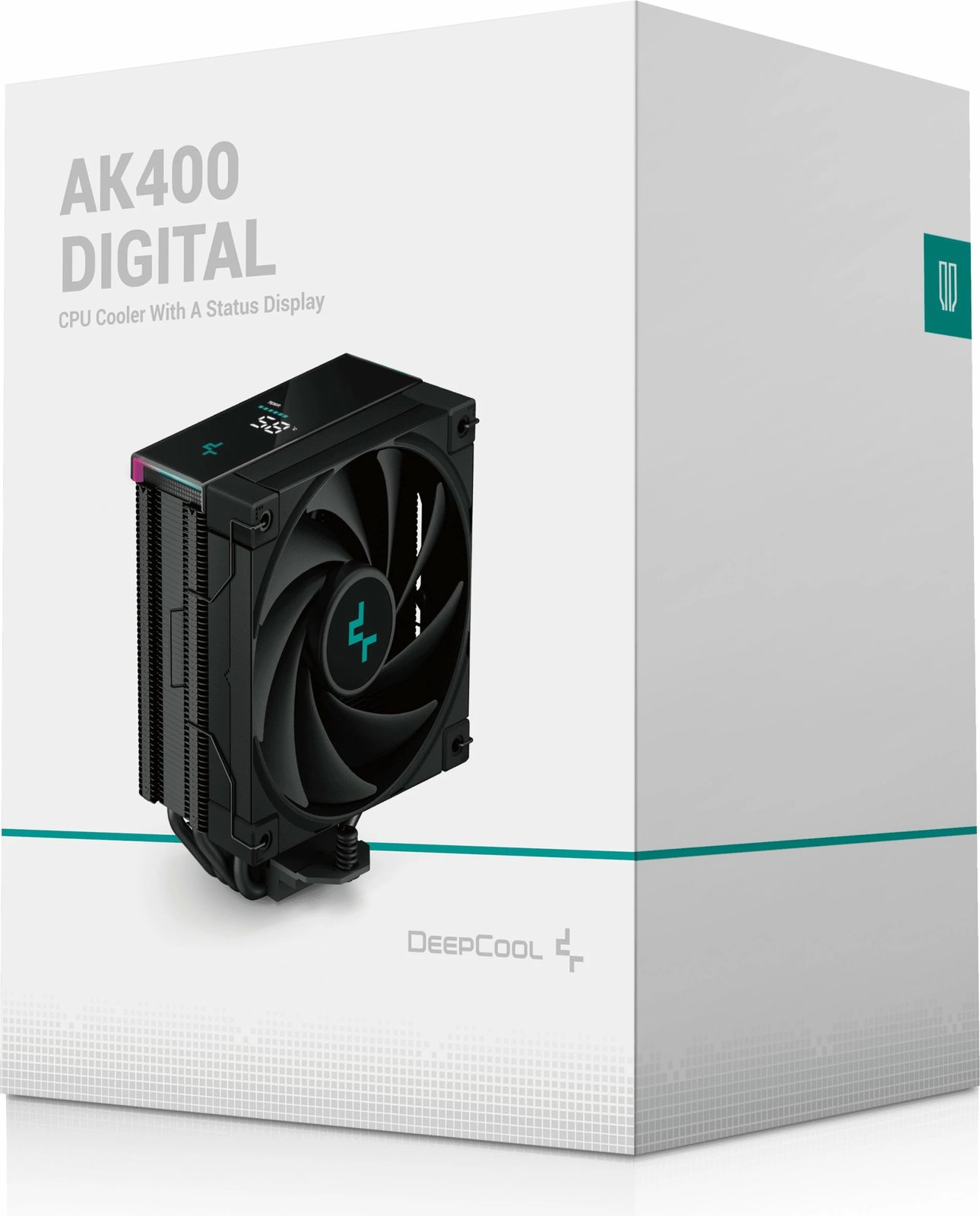 Ftohës ajri DeepCool AK400 DIGITAL, 12 cm, i zi