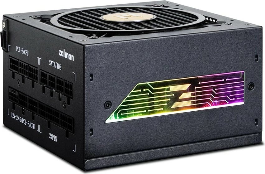 Kasë furnizimi Zalman ZM750-TMX2 VIEW Teramax View, 750W, 80 PLUS Gold, Modular, RGB