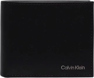 Portofol për meshkuj Calvin Klein, i zi