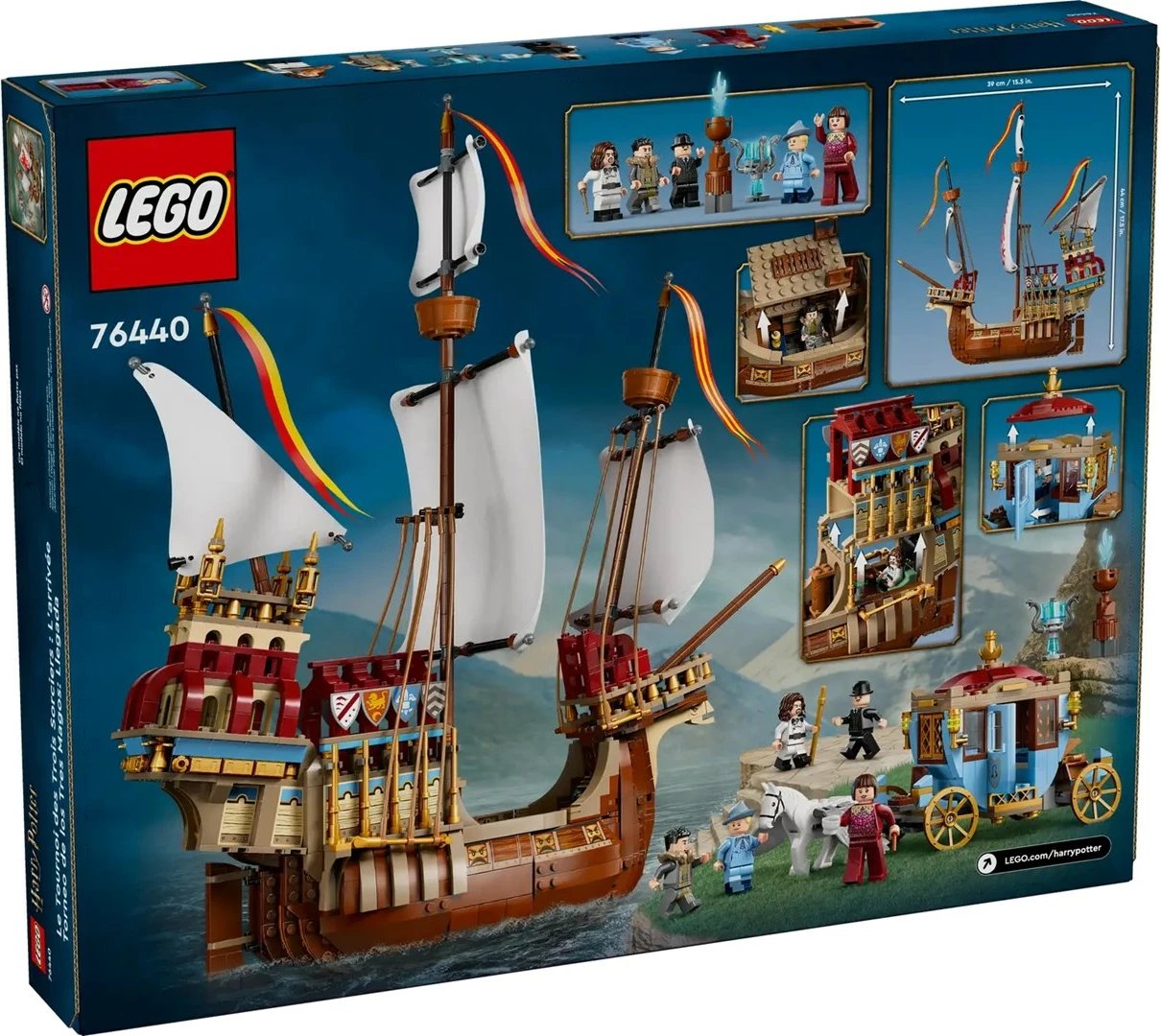 Set LEGO Harry Potter 76440 Triwizard Tournament: The Arrival, 5 minifigura