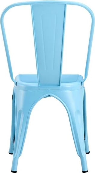 Karrige metalike Nextdeco Loft, 45x48xH85cm, Blu
