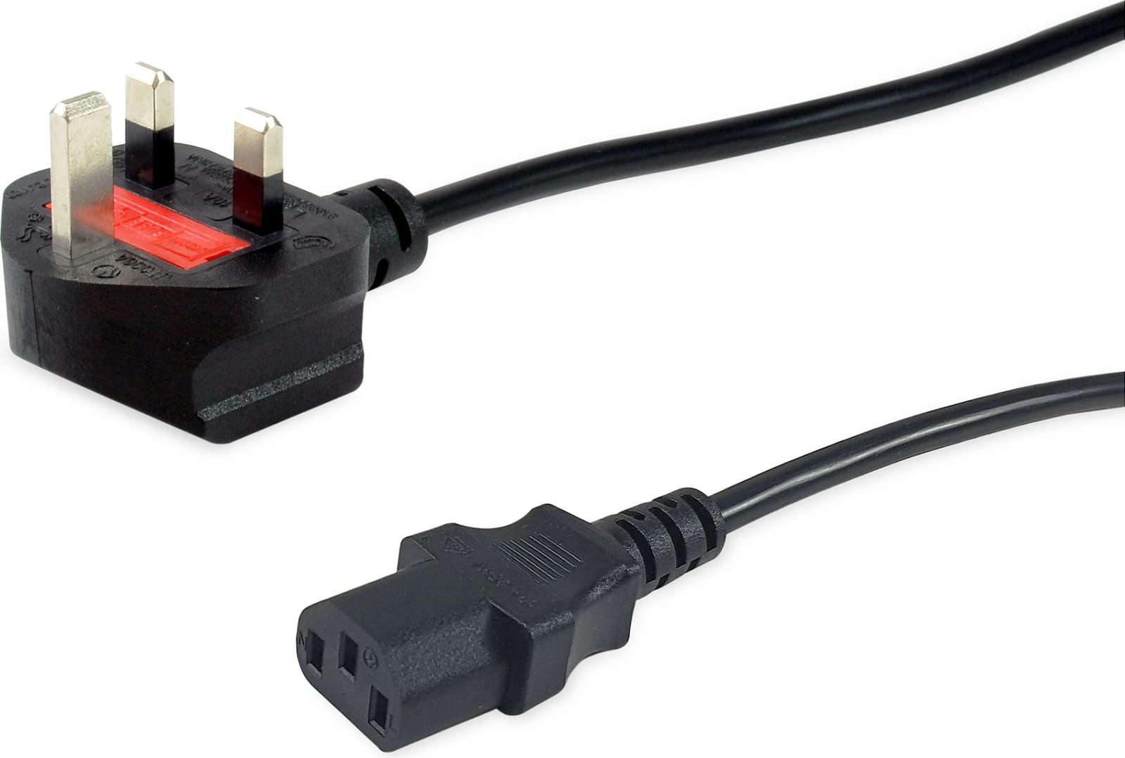 Kabllo rryme Equip, C13 në BS1363, 3.0m, 10A, e zezë