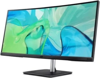 Monitor Acer CB343CUR, 34", WQHD, IPS, 2x HDMI, i zi/argjendtë