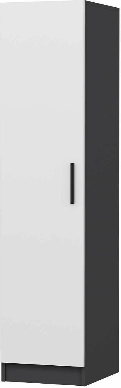 Dollap Skye Decor, Minar Kale - 8703, bardhë dhe antracit, 45x52x190cm