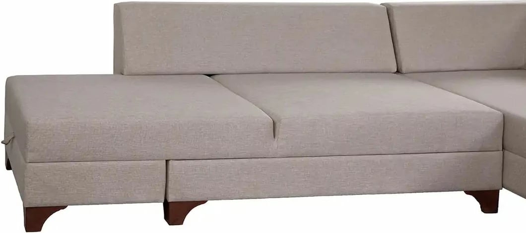 Këndare C-Loft, kënd i majtë, krem, Atelier del Sofa
