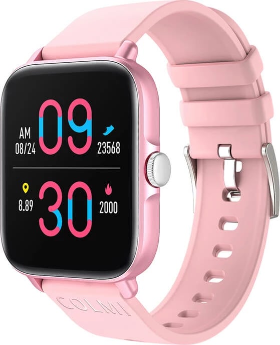 Smartwatch Colmi P28 Plus, 1.69", IP67, Rozë