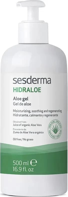 Xhel hidratues për trup Sesderma Hidraloe Aloe Gel 500ml