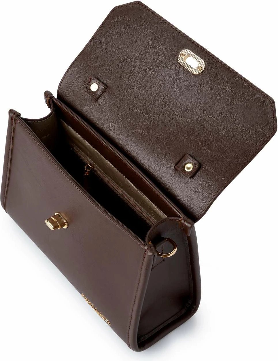 Çantë dore, ngjyrë çokollate, Vince Camuto, Gela