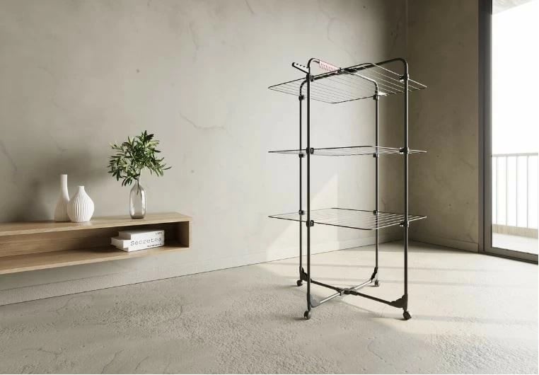 Tharëse rrobash Vileda Mixer 3 Ultimate, 30 m, e zezë