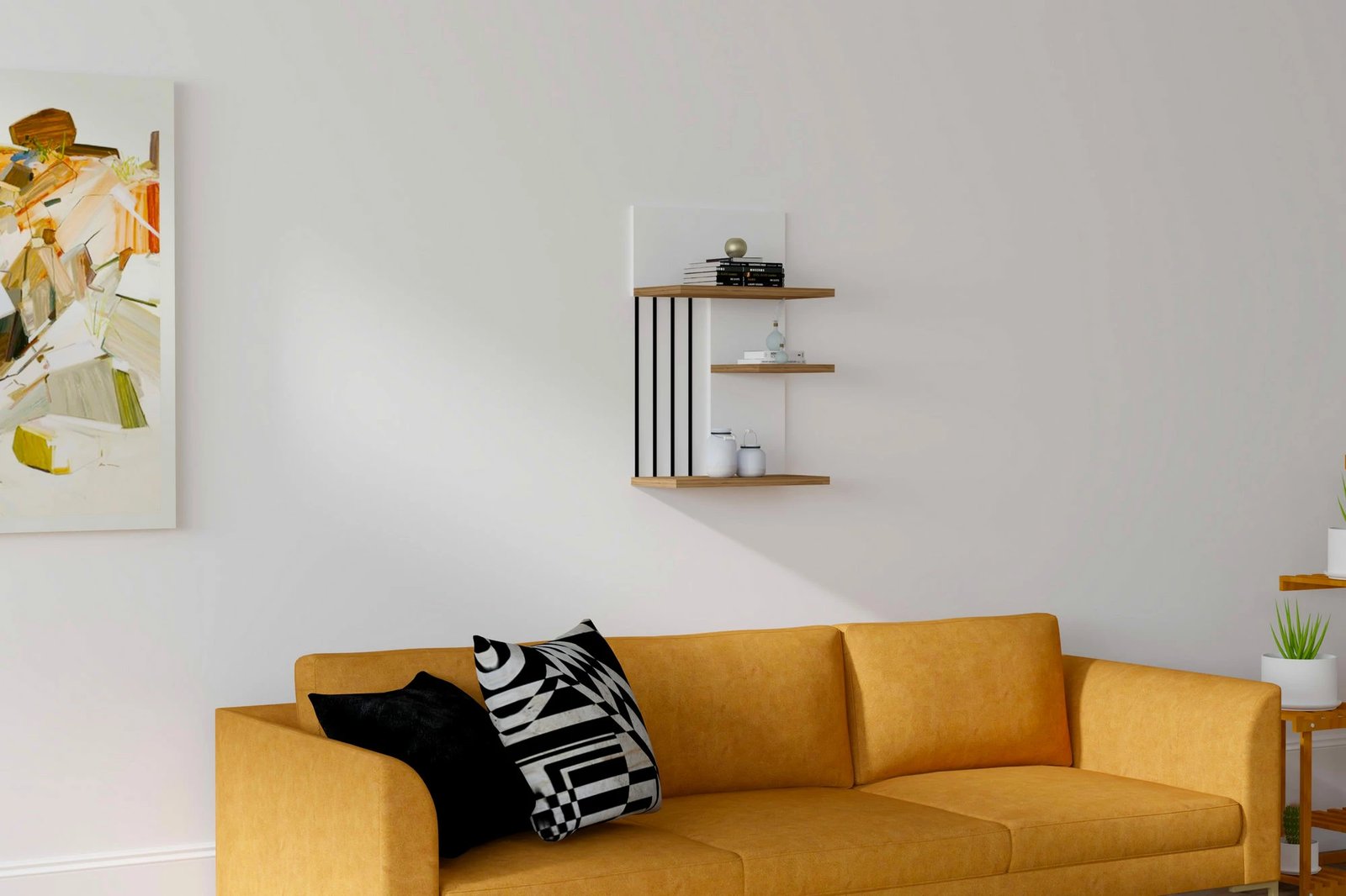 Raft muri Hanah Home, Nezma, i bardhë dhe arre