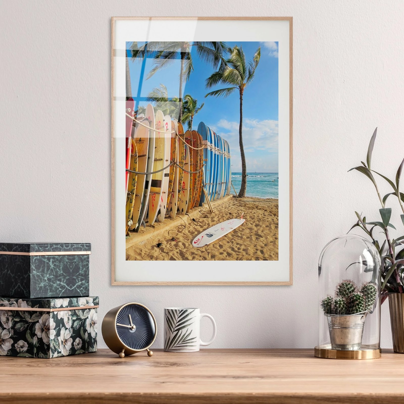 Pikturë dekorative prej xhami të temperuar, Wallity UV-1068, 30x45cm