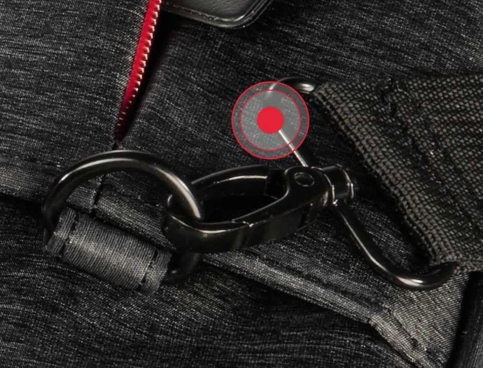 Çantë laptopi Hama Manchester 13.3 inç, e zezë