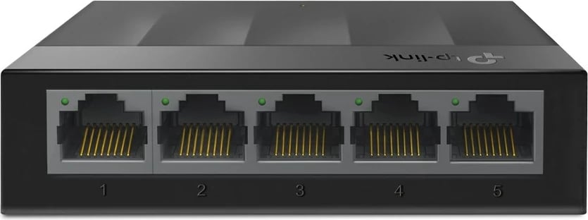 Switch TP-Link, 5 porte, 10/100/1000 MB/s, i zi