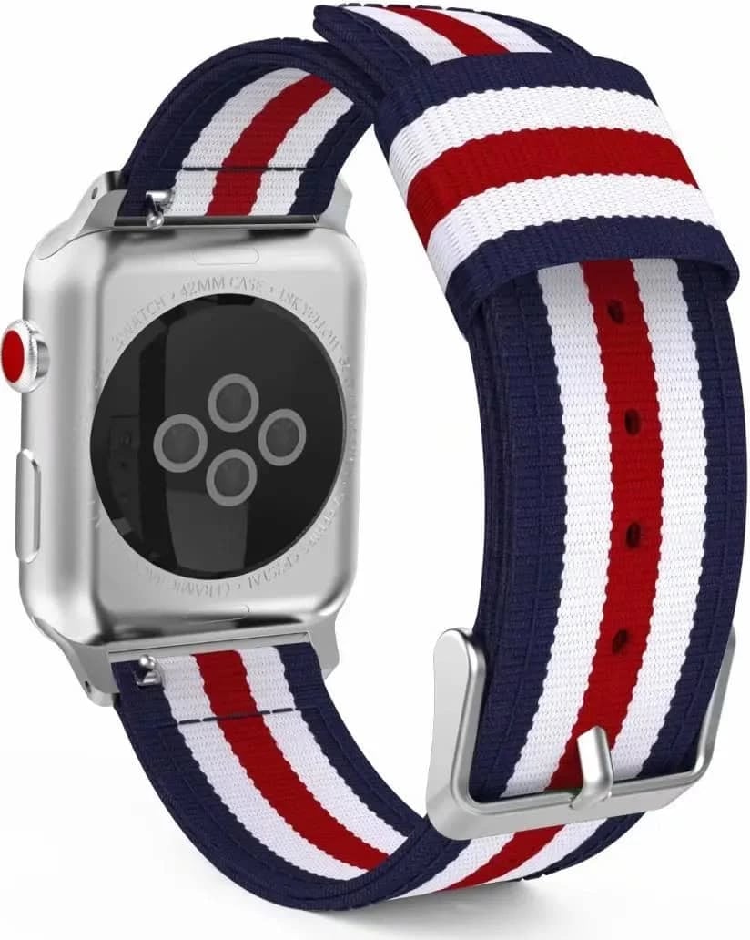 Rrip per ore Bandora NL1238 38/40mm (Kuqe/Zezë, 38/40mm) Rrip per ore Bandora NL1238 38/40mm (Kuqe/Zezë, 38/40mm)