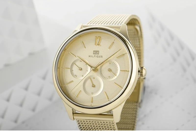 Orë dore për femra Tommy Hilfiger, ari