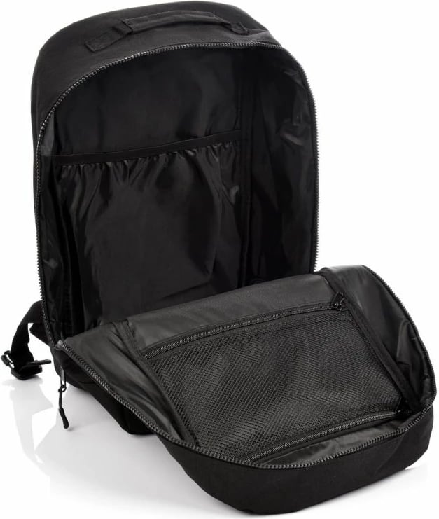 Çantë shpine Meteor unisex, e zezë Çantë shpine Meteor unisex, e zezë
