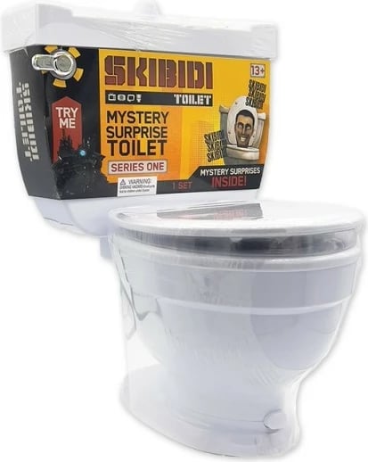 Lodër surprizë Skibidi Toilet Cobi BTH-1330 me figura, ngjitëse dhe zëra, set