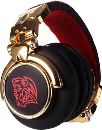 Kufje gaming Thermaltake TteSPORTS DRACCO Signature, 3.5mm, e zezë/kuqe/ari