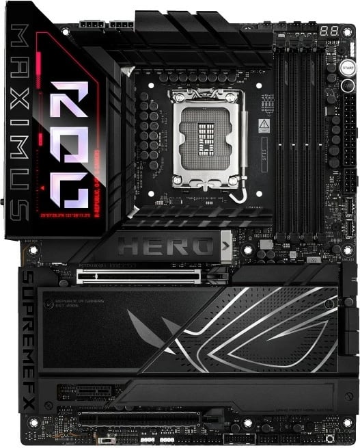 Pllakë amë Asus ROG MAXIMUS Z890 HERO, ATX, DDR5, Wi-Fi 7, Thunderbolt 4, E zezë