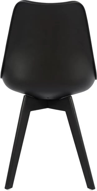 Karrige Vegas FH0033.32 polipropilenë-PU-e zezë 47,5x55x82 cm, set prej 4 copë