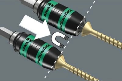 Set bitash Wera Bit-Check 12, 12 copë, Phillips, Pozidriv, Torx, çelik