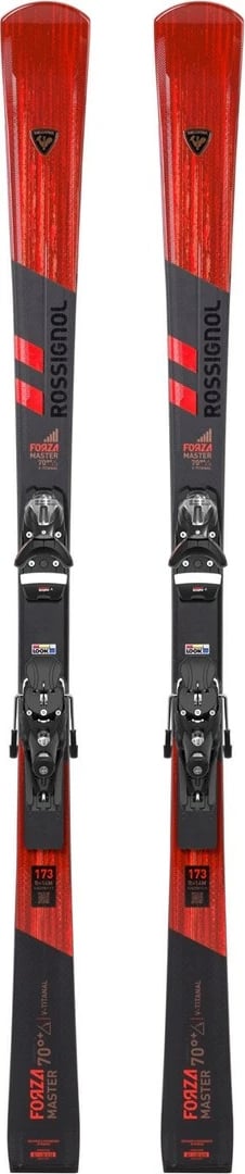 Ski Rossignol FORZA 70°+ V-TI MASTER (R22), e kuqe