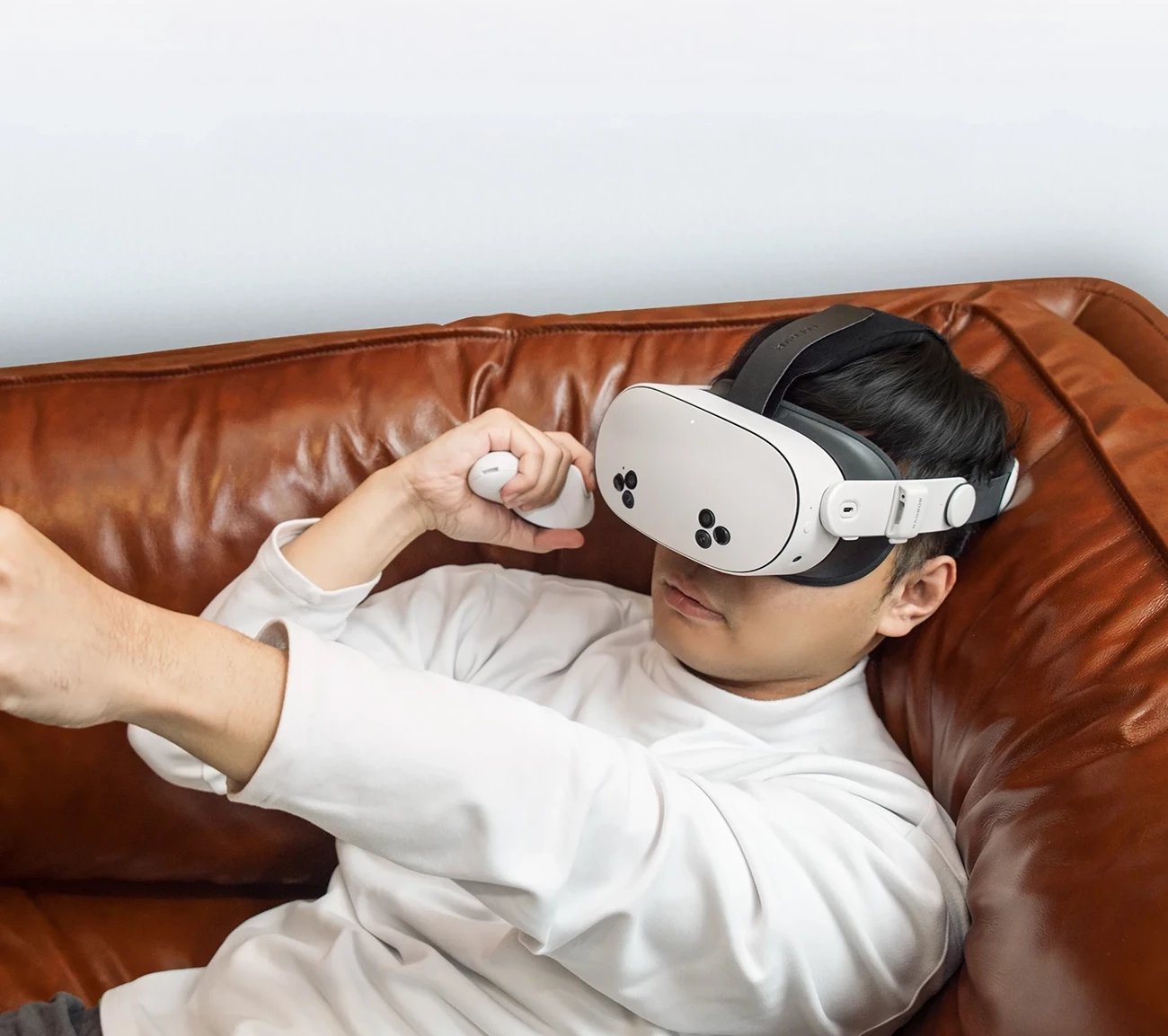 Rrip koke VR, BoboVR E3, për Meta Quest 3/3S, sistem balancimi me kundërpeshë, polikarbonat i përforcuar, e bardhë dhe e zezë