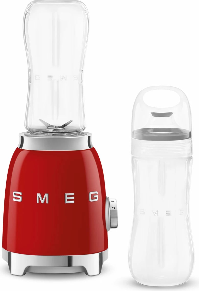 Blender mini personal SMEG PBF01RDEU, i kuq