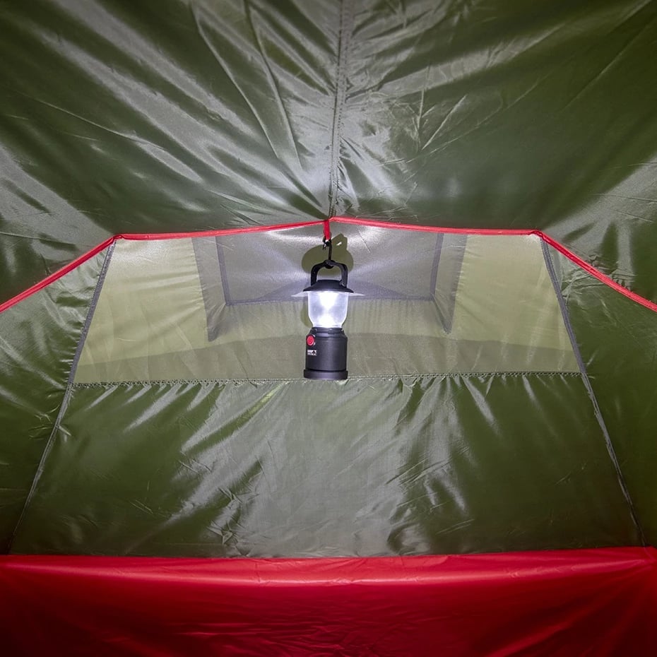 Tendë High Peak për 4 persona, e gjelbër