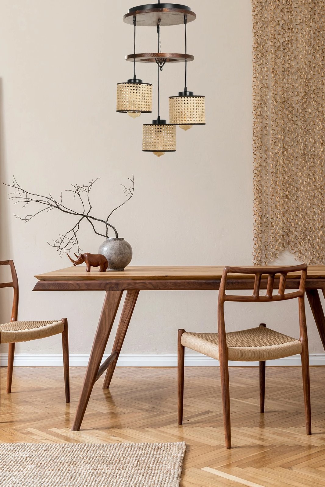 Llambë tavani druri Opviq, vintage, 8359-3T