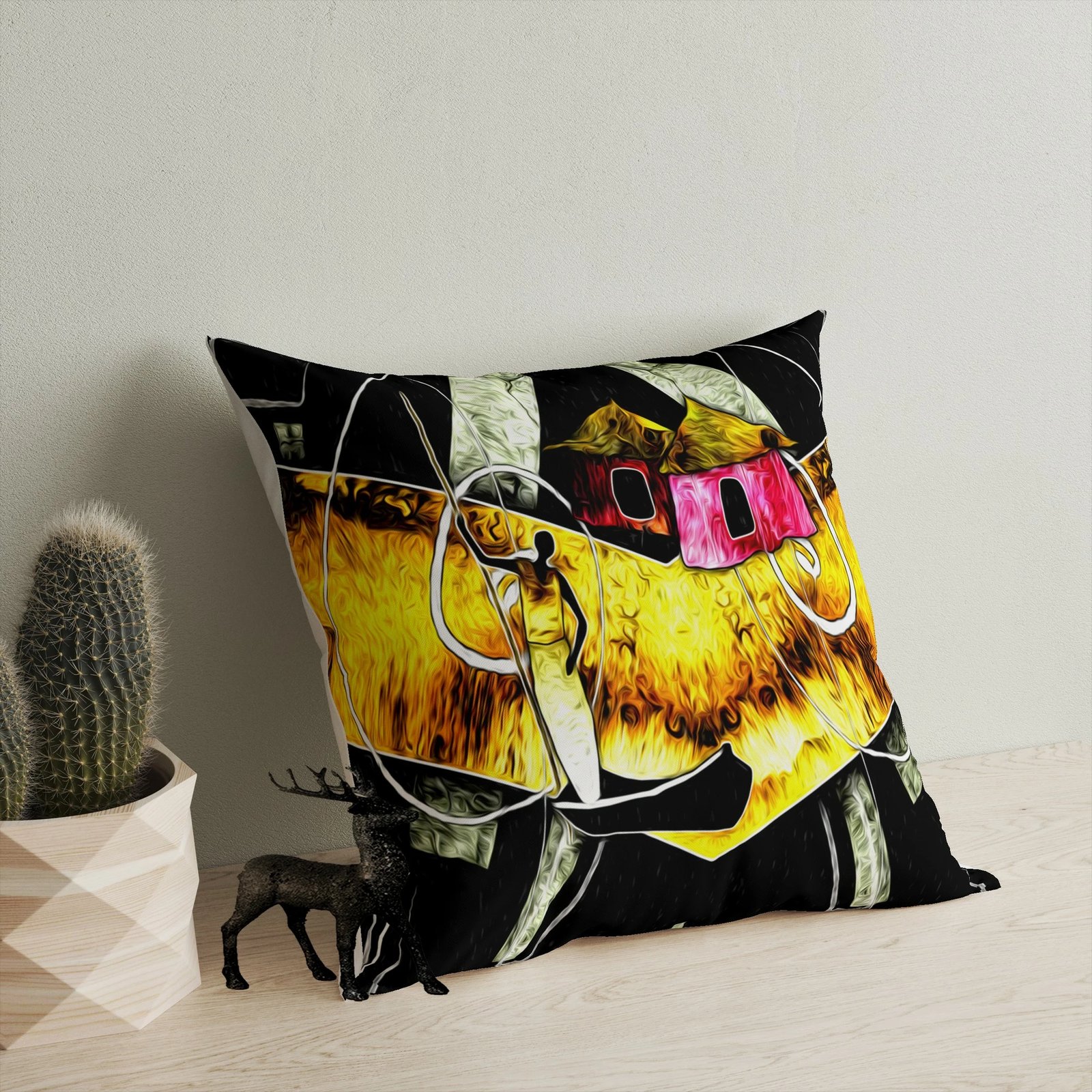 Jastëk Evila Originals, A11969, shumëngjyrësh, 43x43cm