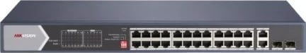 Switch Hikvision PoE 28-port L2 i pa menaxhuar DS-3E0528HP-E, Blu