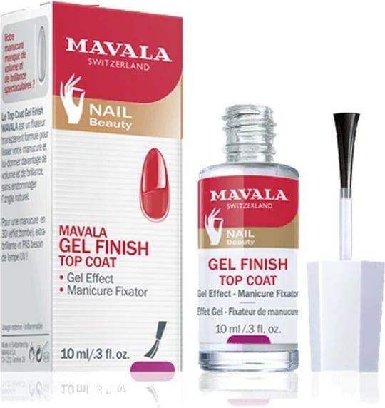Llak për thonj Mavala Top Coat Acabado Gel 10ml