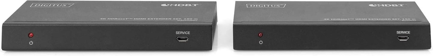 Set transmetues & pranues AV Digitus DS-55508, 4K HDBaseT, 150m, i zi