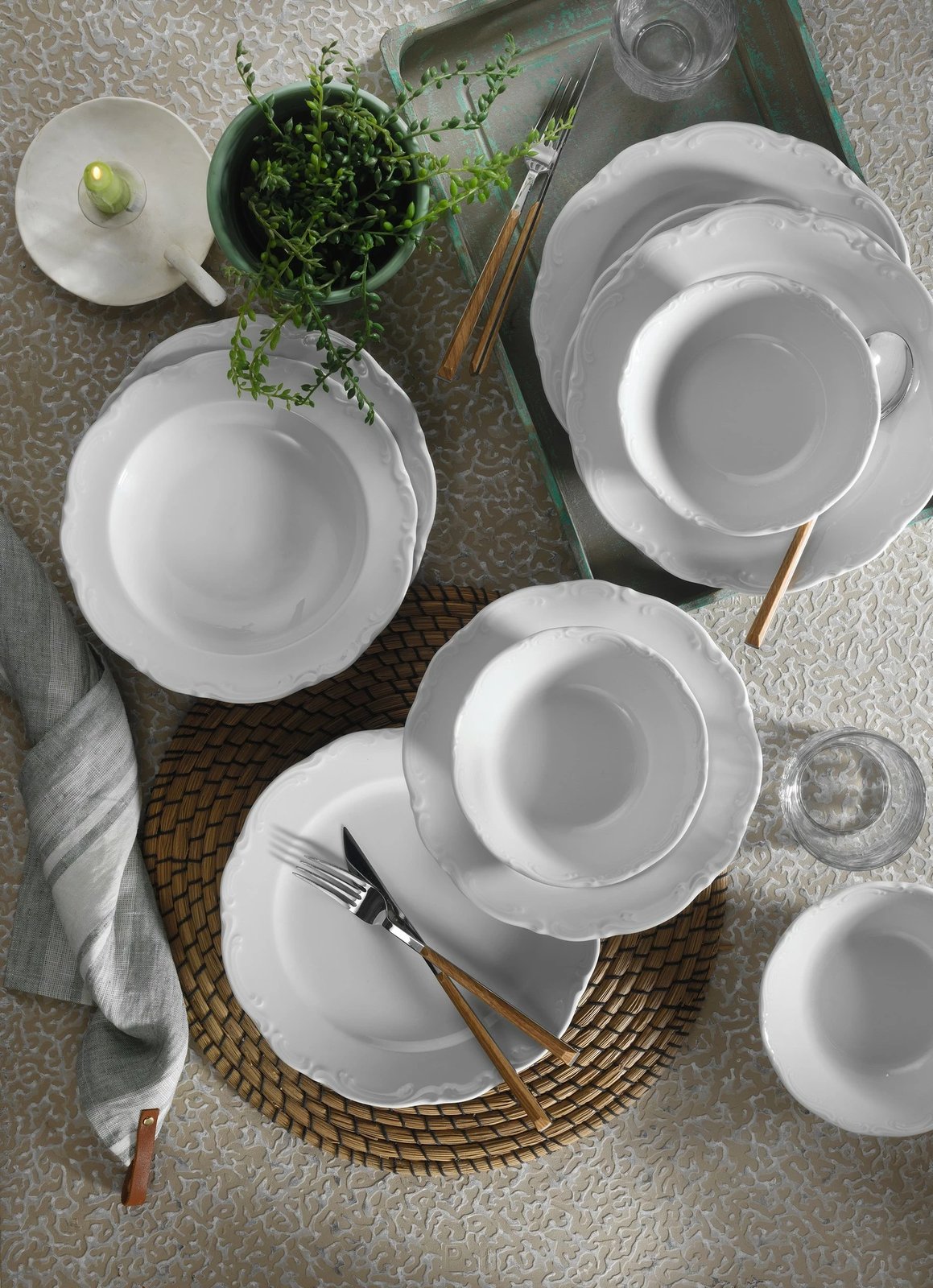 Set darke 18 pjese, Hermia, SM18Y400