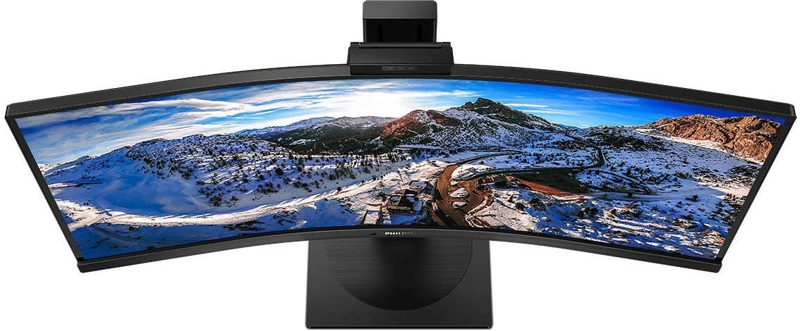 Monitor Philips P Line 346P1CRH/00, 34 inç, UltraWide Quad HD, LED, USB-C, i zi