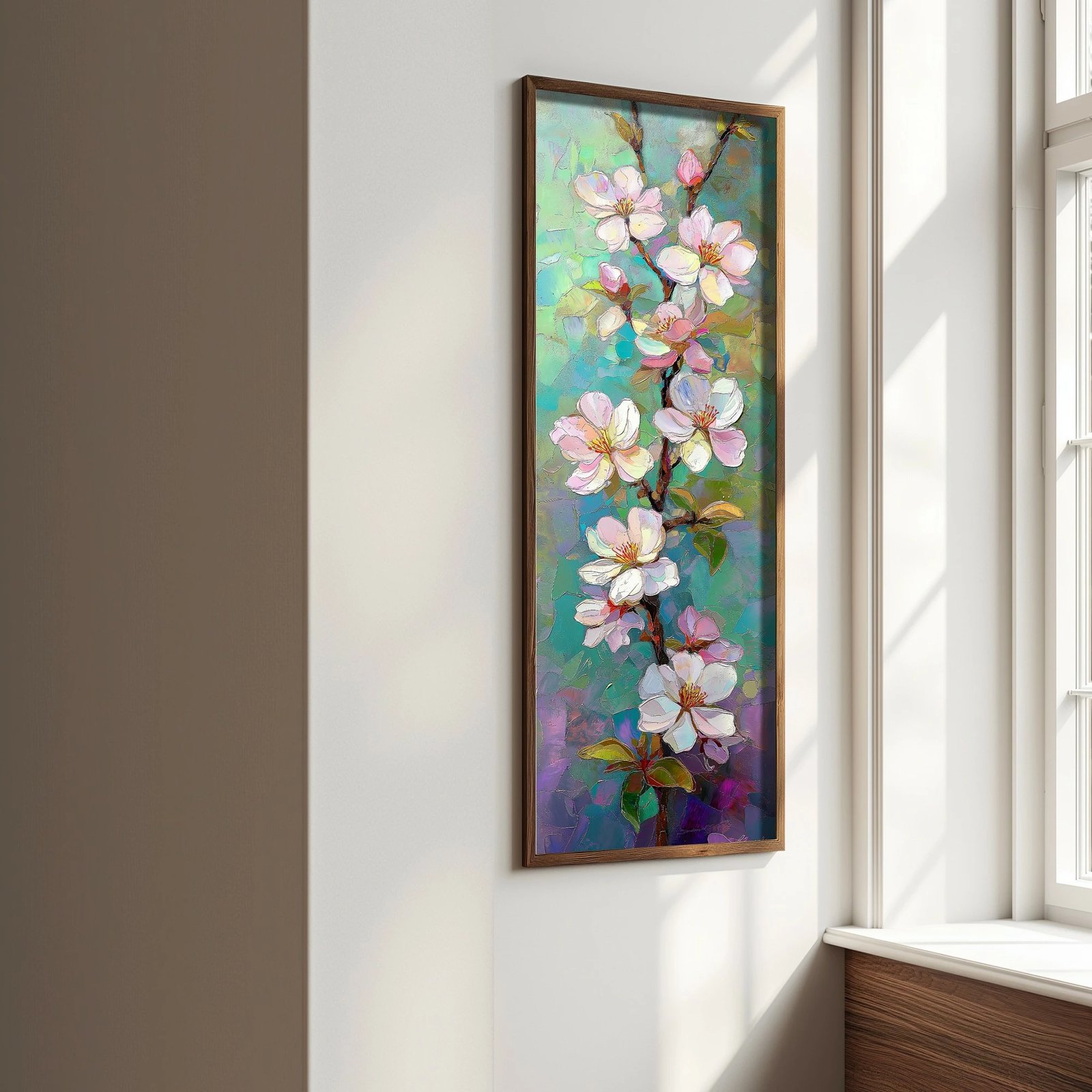 Pikturë dekorative me kornizë, MDF, Wallity, EMR099, shumëngjyrëshe, 40x120x3.5cm